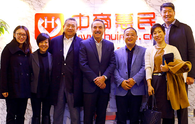 Costco全球执行副总裁、首席运营官Jim Murphy 一行拜访wepoker官网版总部