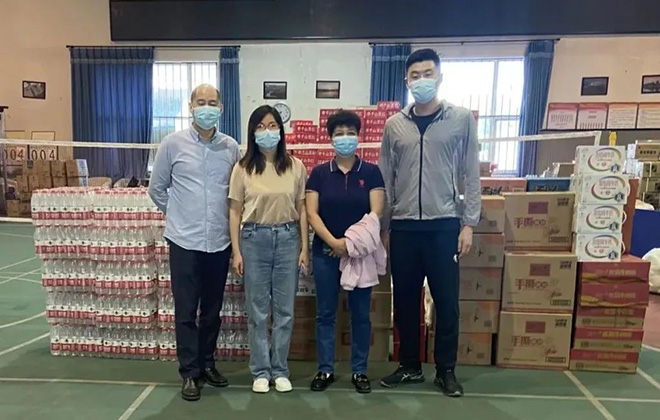 李桥镇与民生保障企业共建民生物资绿色通道